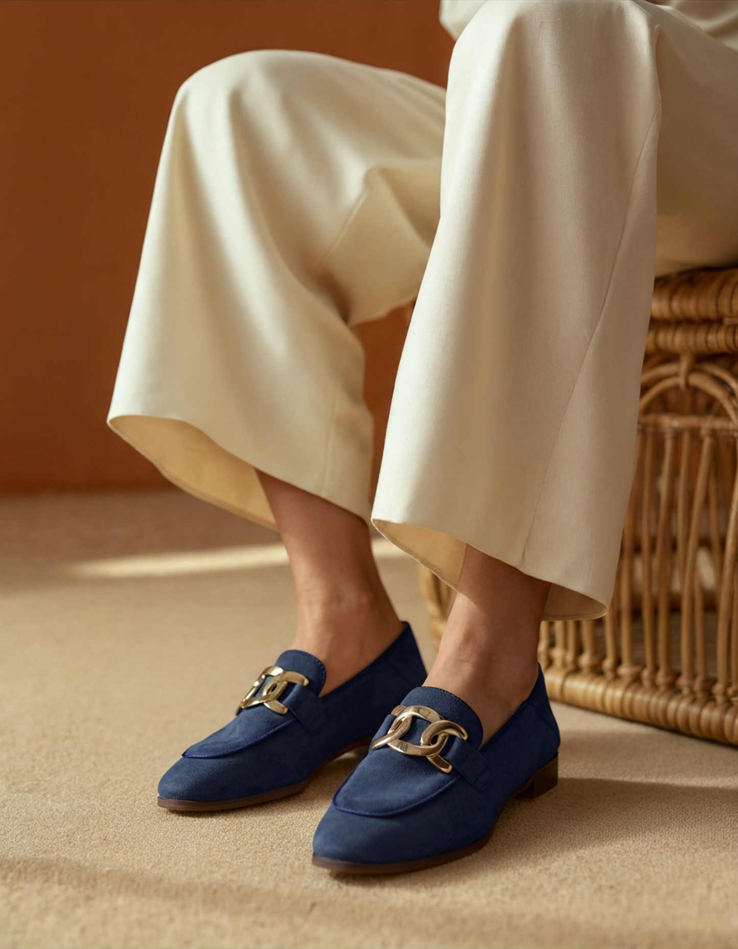 Duchess Suede Loafers - Elegant Slip-On Footwear