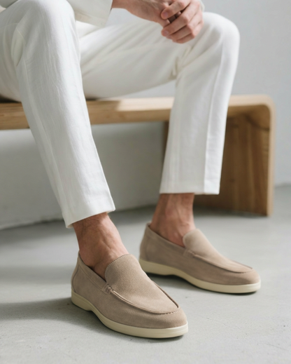 Suede Loafers - Timeless Style, Luxe Comfort