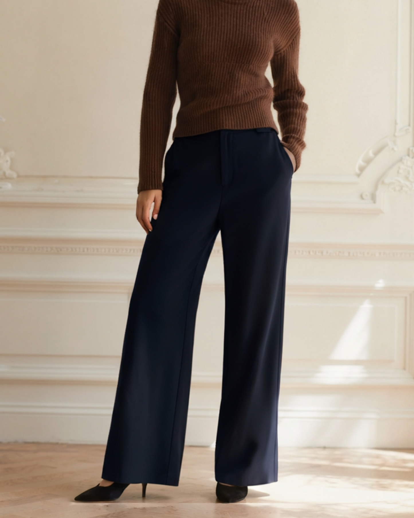 Serena Wide-Leg Trousers – Effortlessly Chic, Flattering Fit