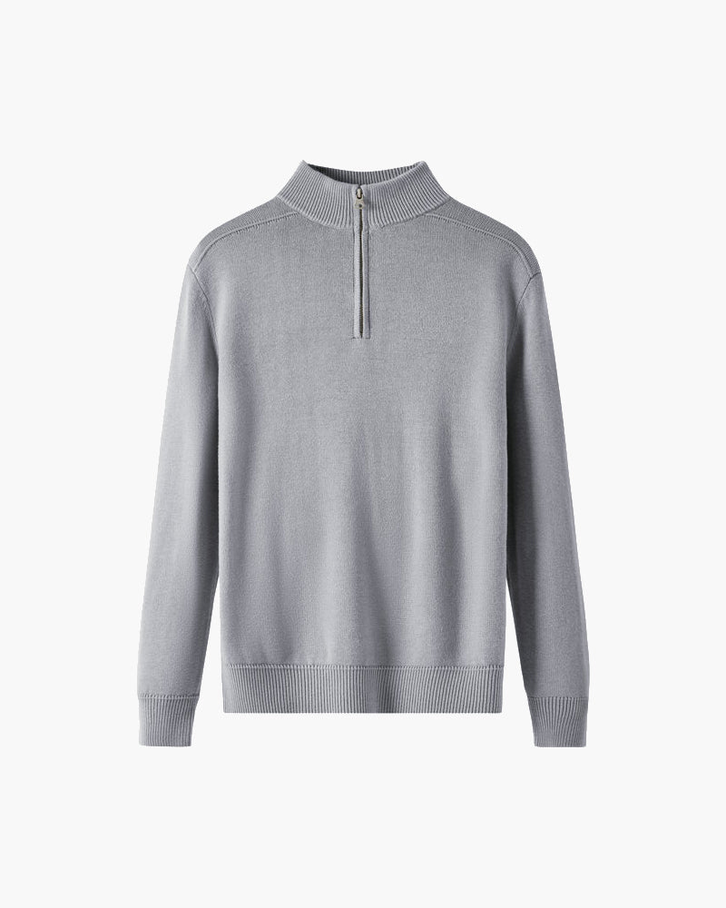 Luxurious 100% Merino Wool Zip-Up
