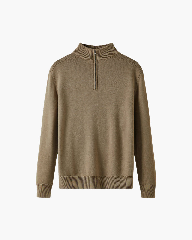 Luxurious 100% Merino Wool Zip-Up