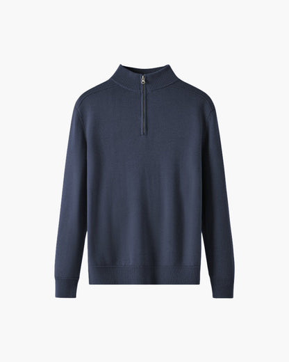 Luxurious 100% Merino Wool Zip-Up