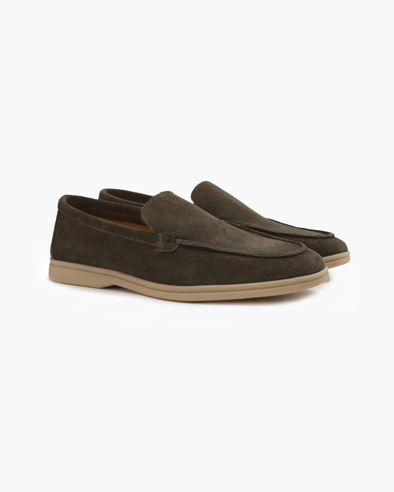 Old Money Premium Suede Loafers - Timeless Luxury, Everyday Comfort